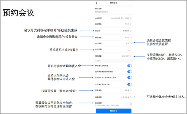 天翼云会议App